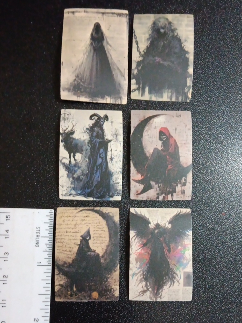 18 Gothic Matte Stickers - Picture 3 of 4